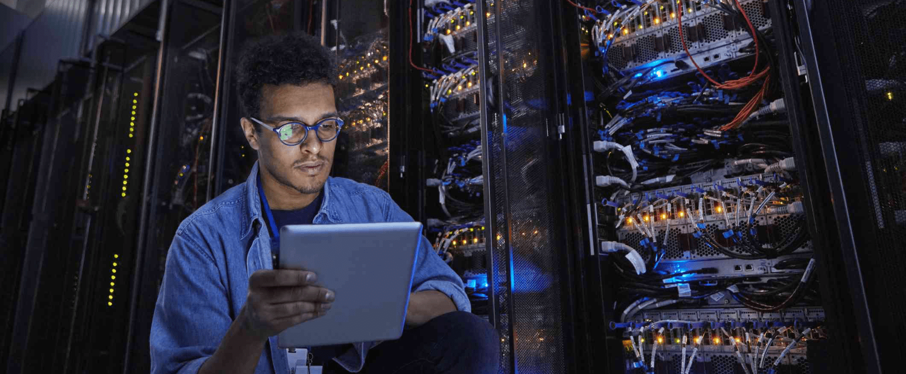 IT consultant advising a business on network strategy